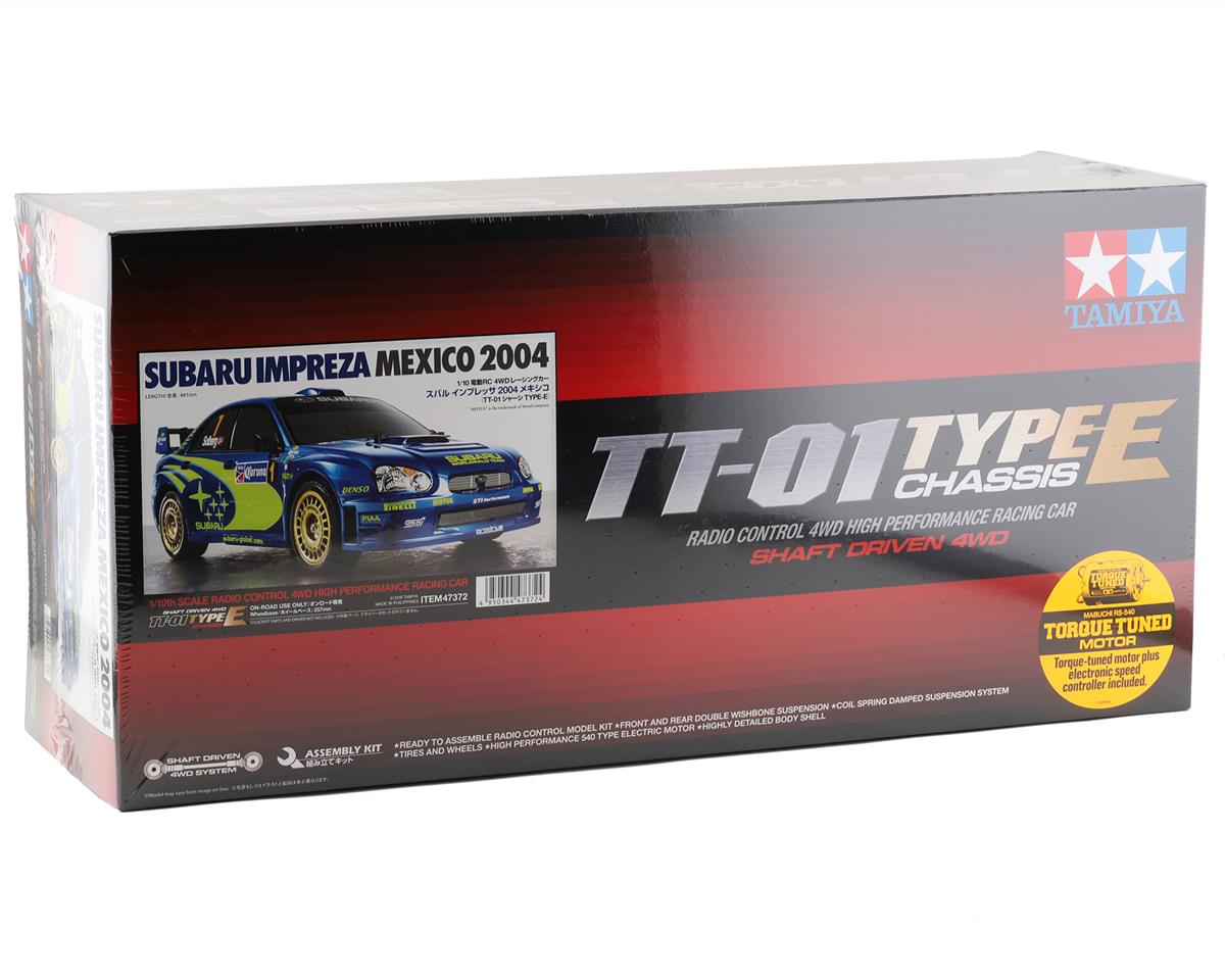1/10 RC Subaru Impreza México 2004 0n-Road Kit, con TT01E